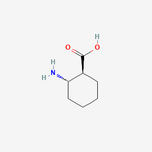 molecular formula C7H13NO2 B1277689 (1S,2S)-2-氨基环己烷甲酸 CAS No. 24716-93-6
