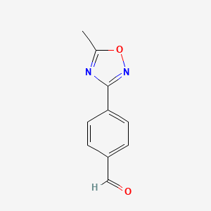4-(5-Methyl-1,2,4-oxadiazol-3-yl)benzaldehyde