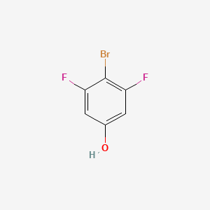 molecular formula C6H3BrF2O B1277710 4-溴-3,5-二氟苯酚 CAS No. 130191-91-2
