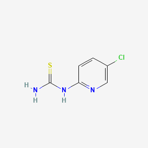 molecular formula C6H6ClN3S B1277719 1-(5-chloropyridin-2-yl)thiourea CAS No. 31430-27-0