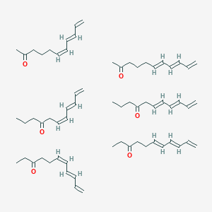 molecular formula C66H96O6 B12777222 Ferula galbaniflua resin CAS No. 9000-24-2