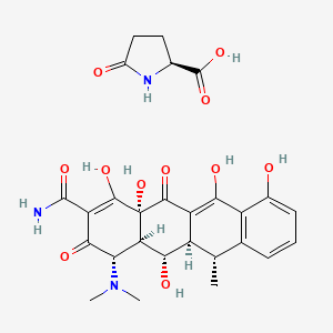 molecular formula C27H31N3O11 B12777293 Einecs 298-516-6 CAS No. 93805-33-5