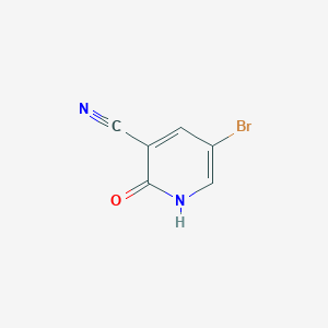 molecular formula C6H3BrN2O B1277732 5-Bromo-2-hydroxynicotinonitrile CAS No. 405224-22-8