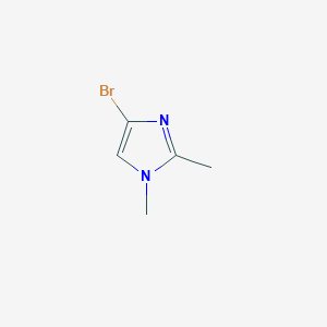 molecular formula C5H7BrN2 B1277733 4-Bromo-1,2-dimethyl-1H-imidazole CAS No. 850429-59-3