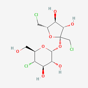 molecular formula C12H19Cl3O8 B12777345 4,1',6'-Trichlorosucrose CAS No. 69414-04-6