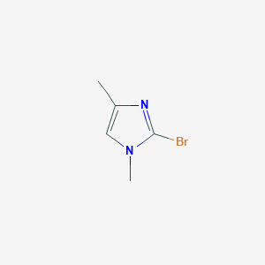 molecular formula C5H7BrN2 B1277735 2-溴-1,4-二甲基-1H-咪唑 CAS No. 235426-30-9