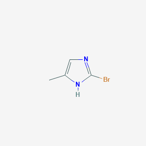 molecular formula C4H5BrN2 B1277736 2-Bromo-4-methyl-1H-imidazole CAS No. 23328-88-3