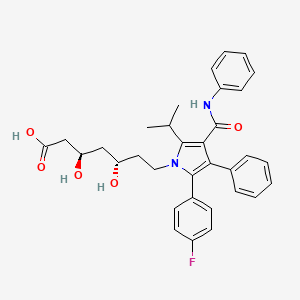 molecular formula C33H35FN2O5 B12777379 (3R,5S)-Atorvastatin CAS No. 651770-09-1