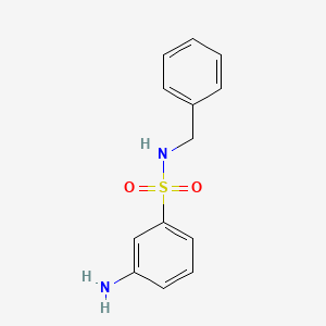 3-amino-N-benzylbenzenesulfonamide