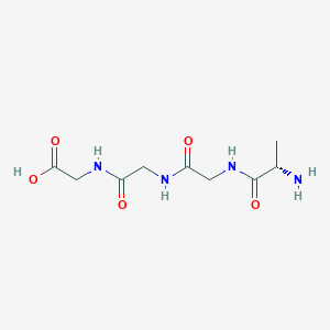 molecular formula C9H16N4O5 B1277746 H-Ala-Gly-Gly-Gly-OH CAS No. 5123-42-2