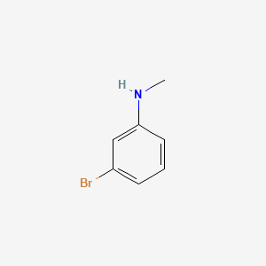 molecular formula C7H8BrN B1277772 3-Bromo-N-methylaniline CAS No. 66584-32-5
