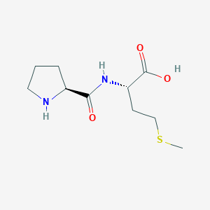molecular formula C10H18N2O3S B1277780 L-Prolyl-L-methionine CAS No. 52899-08-8