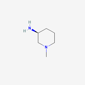 molecular formula C6H14N2 B1277785 (S)-3-氨基-1-甲基-哌啶 CAS No. 902152-76-5