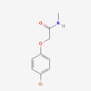 molecular formula C9H10BrNO2 B1277789 2-(4-溴苯氧基)-N-甲基乙酰胺 CAS No. 875621-88-8