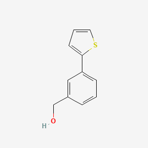 molecular formula C11H10OS B1277793 (3-Thien-2-ylphenyl)methanol CAS No. 103669-00-7