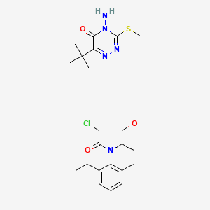 molecular formula C23H36ClN5O3S B12777999 Cotoran multi CAS No. 60747-23-1