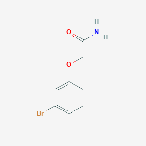 molecular formula C8H8BrNO2 B1277804 2-(3-溴苯氧基)乙酰胺 CAS No. 214210-03-4