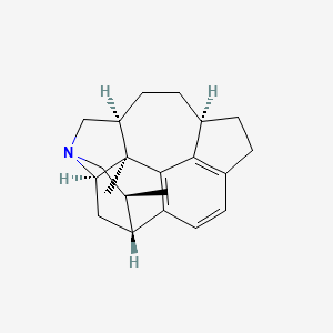 molecular formula C21H27N B12778079 Daphenylline CAS No. 1152598-44-1