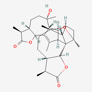molecular formula C30H40O6 B12778164 Anabsinthin CAS No. 6903-12-4