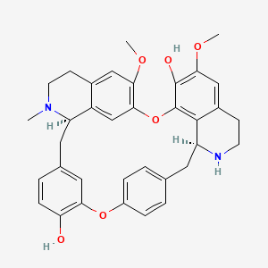 molecular formula C35H36N2O6 B12778218 Racemosinine A CAS No. 1236805-08-5