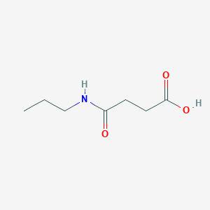 molecular formula C7H13NO3 B1277836 3-(propylcarbamoyl)propanoic Acid CAS No. 61283-60-1