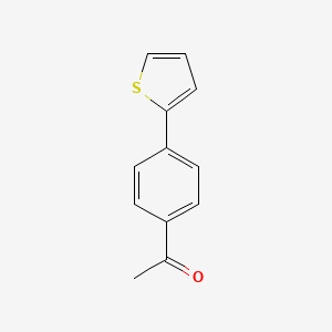 1-[4-(Thiophen-2-yl)phenyl]ethan-1-one