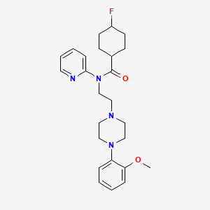 molecular formula C25H33FN4O2 B12778464 Fcway CAS No. 223699-45-4