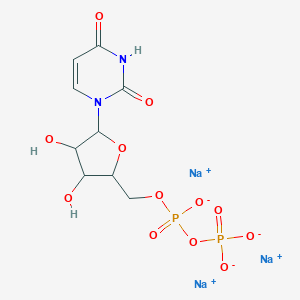 molecular formula C9H11N2Na3O12P2 B127786 Uridine 5'-diphosphate sodium salt 