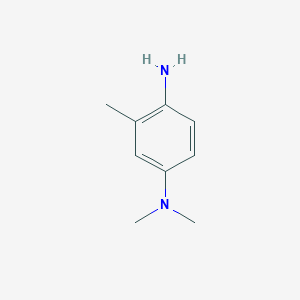 molecular formula C9H14N2 B1277864 N1,N1,3-Trimethylbenzene-1,4-diamine CAS No. 2359-53-7