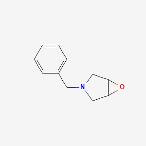 molecular formula C11H13NO B1277865 3-Benzyl-6-oxa-3-azabicyclo[3.1.0]hexane CAS No. 75390-09-9
