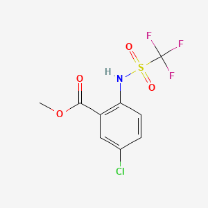molecular formula C9H7ClF3NO4S B1277874 氟甲氟灭 CAS No. 84466-05-7