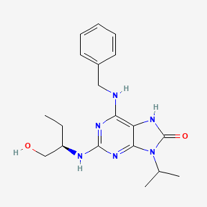 molecular formula C19H26N6O2 B12778840 AB50Akk3NU CAS No. 286406-99-3