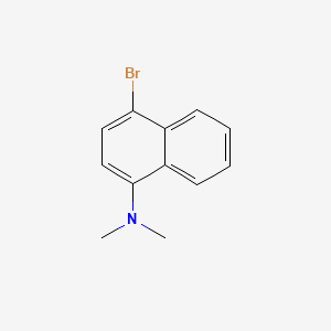 molecular formula C12H12BrN B1277890 1-Bromo-4-(Dimethylamino)Naphthalene CAS No. 59557-93-6