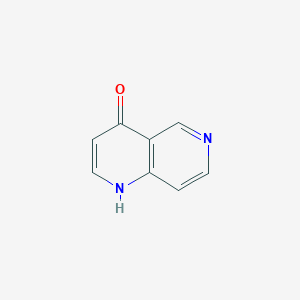 molecular formula C8H6N2O B1277894 1,6-萘啶-4-醇 CAS No. 5268-38-2