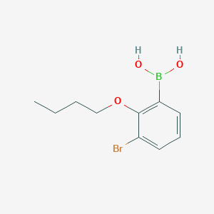 molecular formula C10H14BBrO3 B1277896 3-Bromo-2-butoxyphenylboronic acid CAS No. 480425-34-1