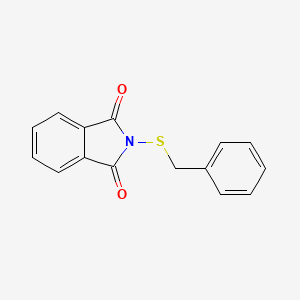 molecular formula C15H11NO2S B1277898 2-(Benzylthio)isoindoline-1,3-dione CAS No. 14204-26-3