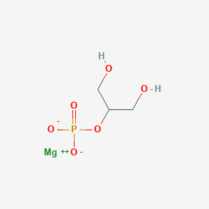 molecular formula C3H7MgO6P B12779008 Magnesium 2-glycerophosphate CAS No. 1428653-02-4