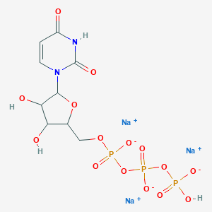 molecular formula C9H12N2Na3O15P3 B127791 Uridine 5'-triphosphate sodium CAS No. 19817-92-6