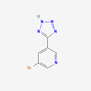 5-(5-Bromo-3-pyridyl)-1H-tetrazole