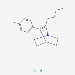 molecular formula C18H26ClN B12779179 Dzz3zuu9JT CAS No. 401467-46-7