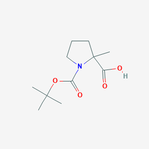 1-[(Tert-butoxy)carbonyl]-2-methylpyrrolidine-2-carboxylic acid