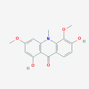 molecular formula C16H15NO5 B12779379 Citpressine I CAS No. 81525-58-8