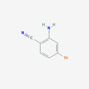 molecular formula C7H5BrN2 B1277943 2-氨基-4-溴苯甲腈 CAS No. 304858-65-9
