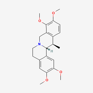 molecular formula C22H27NO4 B12779435 (+/-)-Meso-corydaline CAS No. 6018-36-6