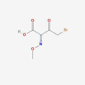 4-Bromo-2-methoxyimino-3-oxobutyric acid