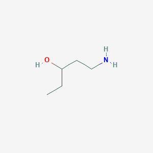 molecular formula C5H13NO B1277956 1-氨基戊烷-3-醇 CAS No. 291535-62-1