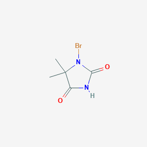 molecular formula C5H7BrN2O2 B1277964 1-Bromo-5,5-dimethylhydantoin CAS No. 7072-23-3