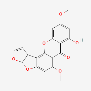 molecular formula C19H14O7 B12779642 6-Methoxysterigmatocystin CAS No. 59092-98-7