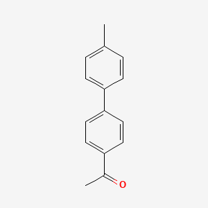 molecular formula C15H14O B1277983 4-Acetyl-4'-methylbiphenyl CAS No. 5748-38-9
