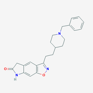 molecular formula C23H25N3O2 B127800 Icopezil CAS No. 145508-78-7